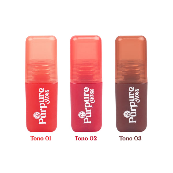 Lip Gloss Cuadrado Purpure