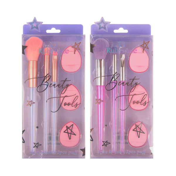 Set Brochas X3 + Pomos X3 Ruby Face