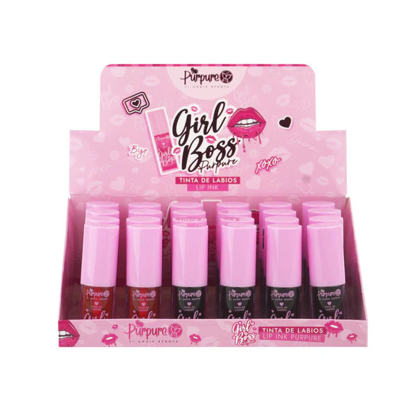 Display Tinta de Labios Girlboss Purpure