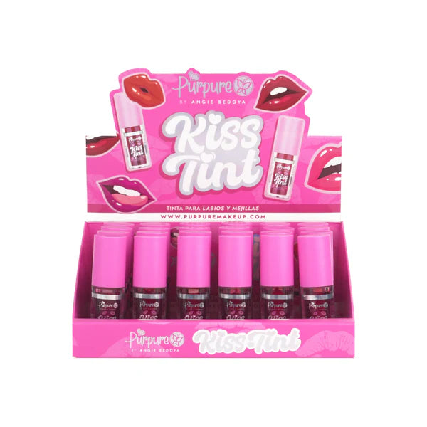 Display Tinta 2 en 1 Labios y Mejillas Kiss Tint