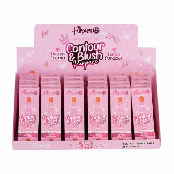 Display Contorno y Rubor en Barra Purpure