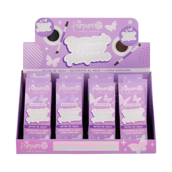 Display Betun de cejas Doble Purpure