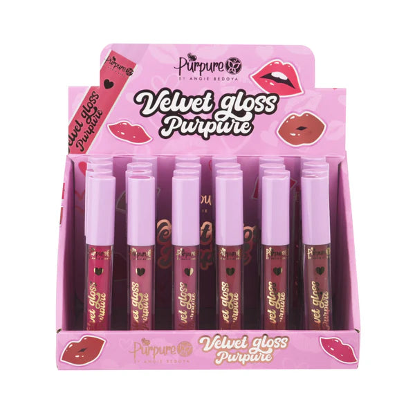 Display Lip Gloss Velvet Gloss Purpure